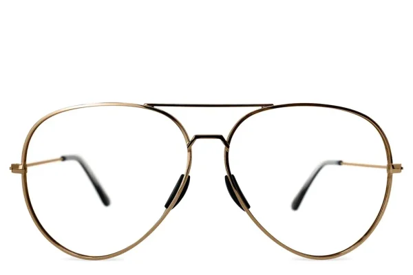 Tangle Free Aviator M/L Rx - Gold