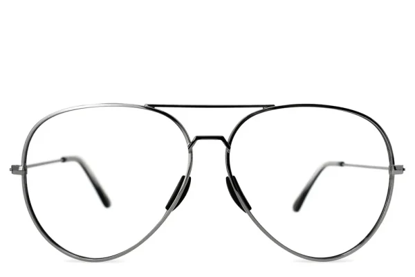 Tangle Free Aviator Small Rx - Gunmetal